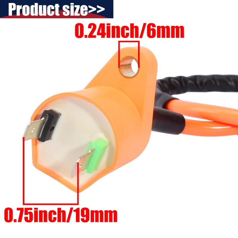 QAZAKY Performance Ignition Coil + CDI AC Box + Spark Plug for GY6 50cc-90cc 110cc 125cc 150cc 4-stroke Engine Scooter ATV Go Kart Moped Quad Go Kart Pit Dirt Racing Bike Motorcycle 139QMB 152QMI - Image 4